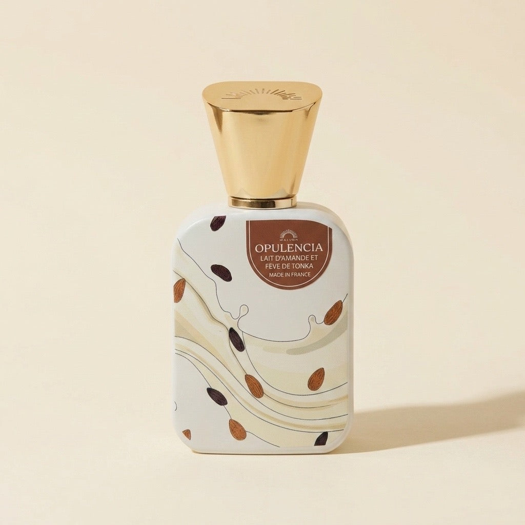 Lait d'amande et fève de Tonka